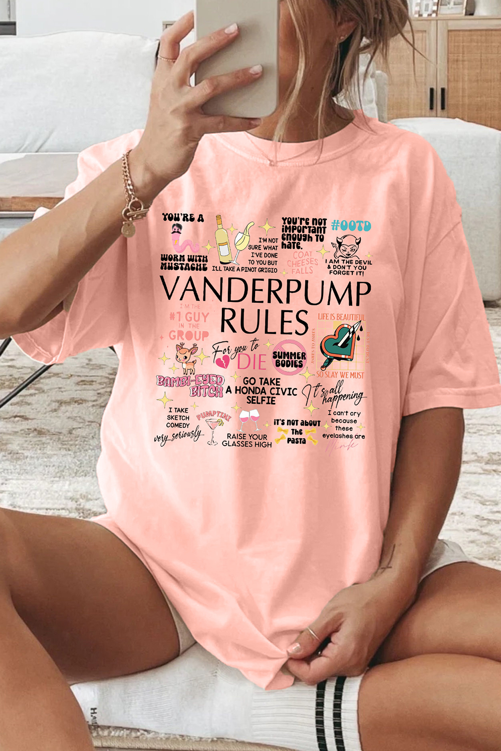 Vanderpump Rules All the Seasons Quotes Tee For Women