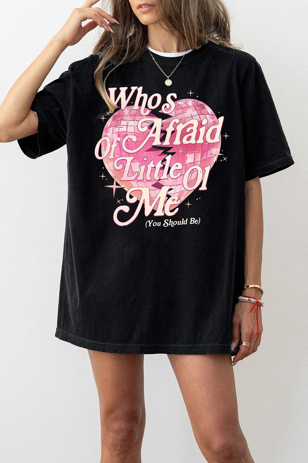 Who's Afraid of Little Old Me Tortured Poets Tee For Women