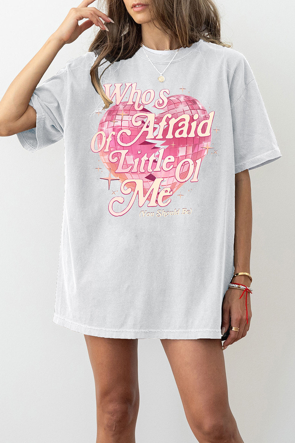 Who's Afraid of Little Old Me Tortured Poets Tee For Women