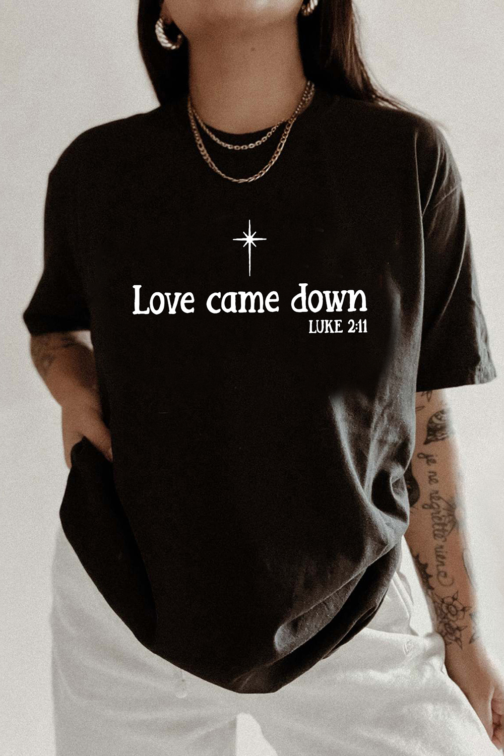 Love Come Down Christian Jesus Lover Tee For Women