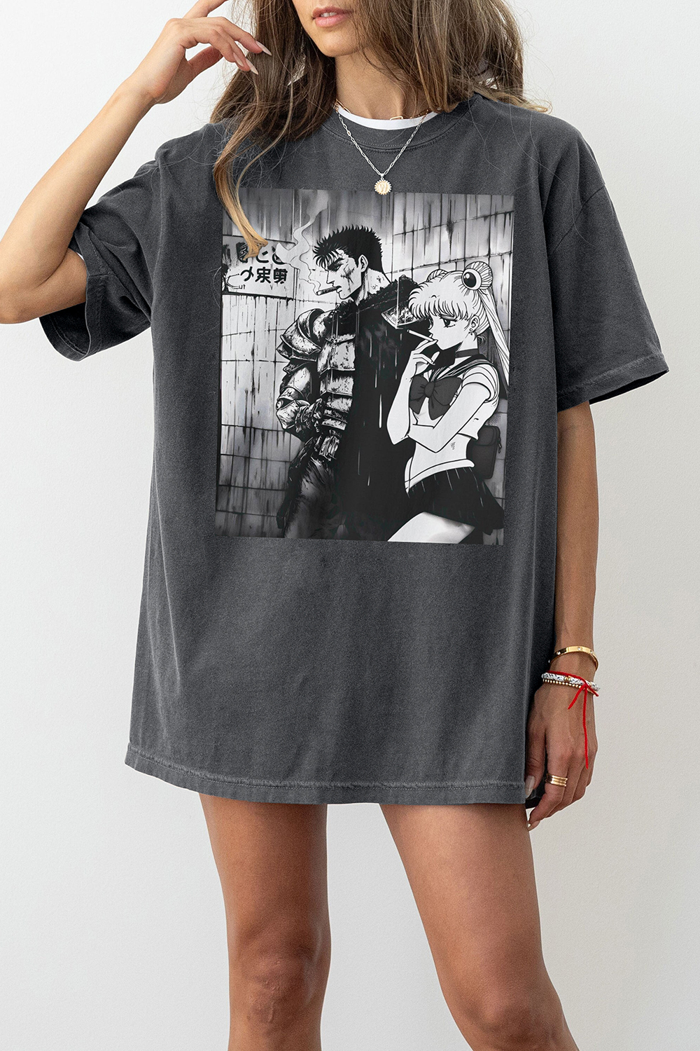 Berserk x Sailor Moon Crossover Tee For Women
