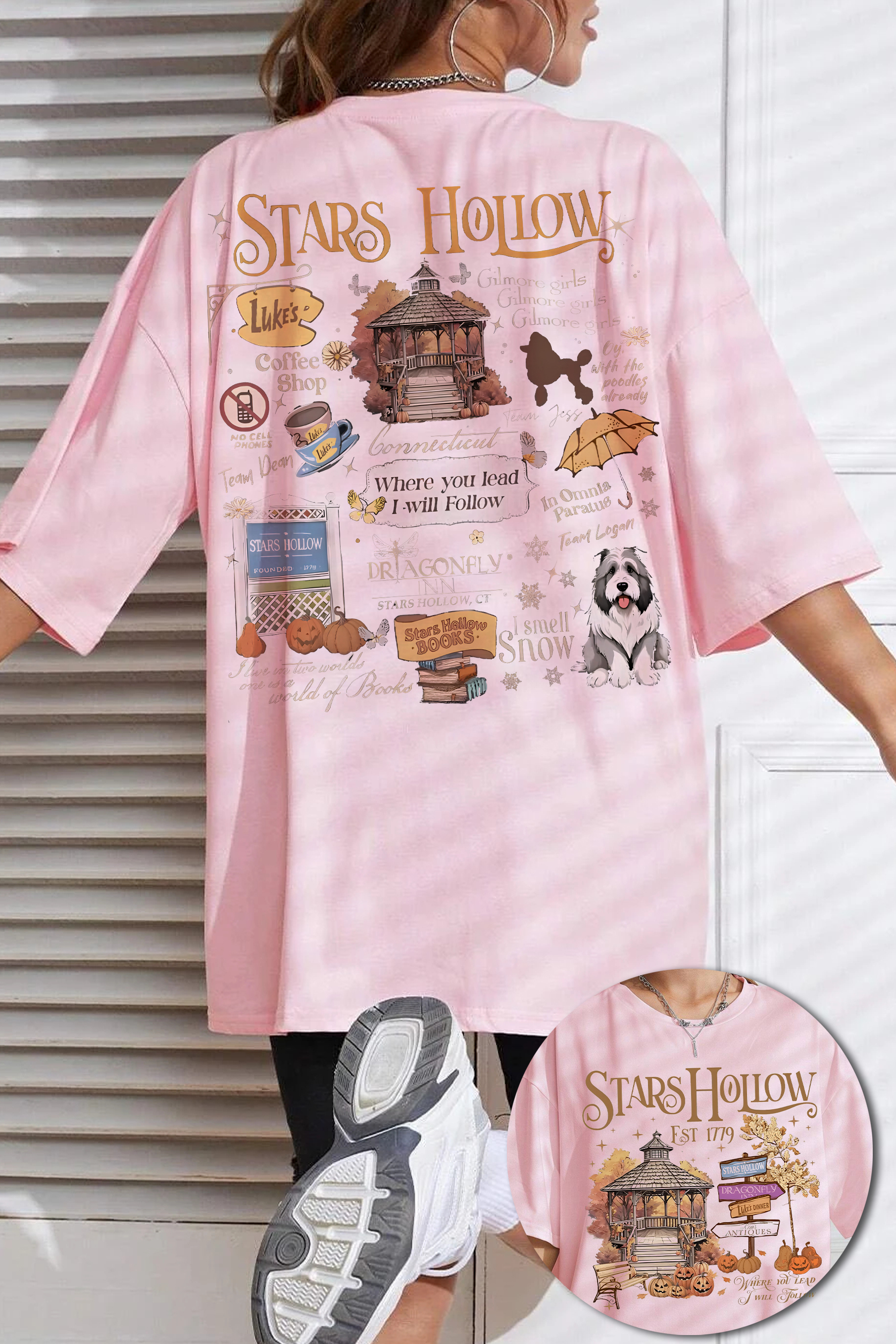 Stars Hollow Luke's Coffee Tee For Women