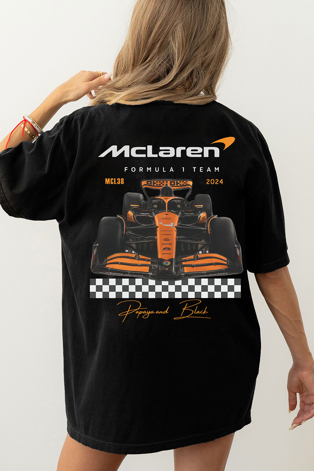 Mclaren 2024 Formula One Gildan 5000 Tee For Women