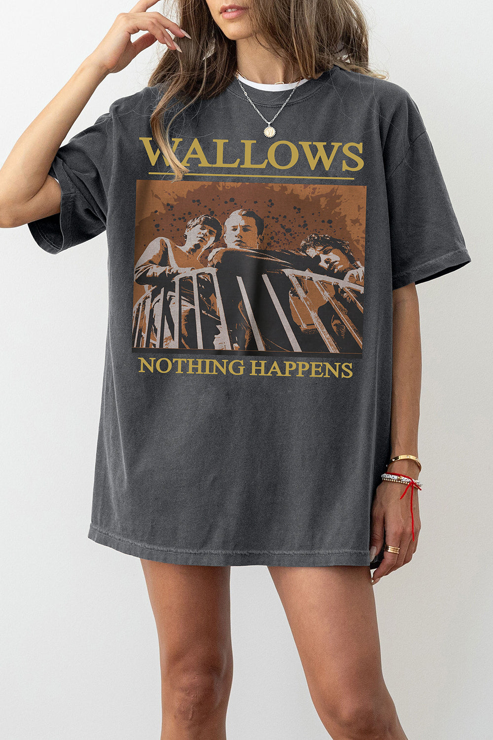 Wallows Tour Merch Dylan Minnette Tee For Women