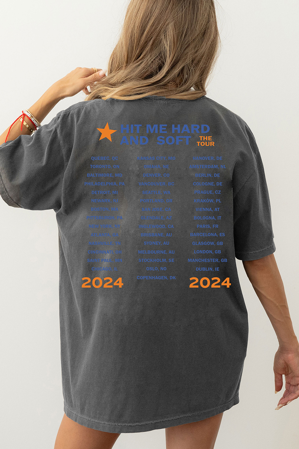 Billie Eilish Hit me Hard And Soft The Tour Tee For Women