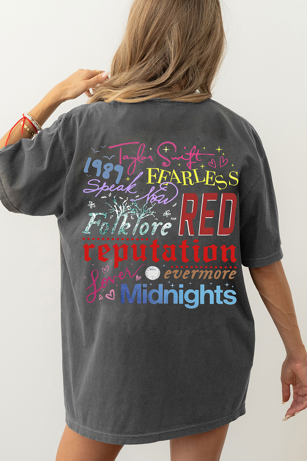 TS Little Swiftie Floral Era Tour Tee For Women