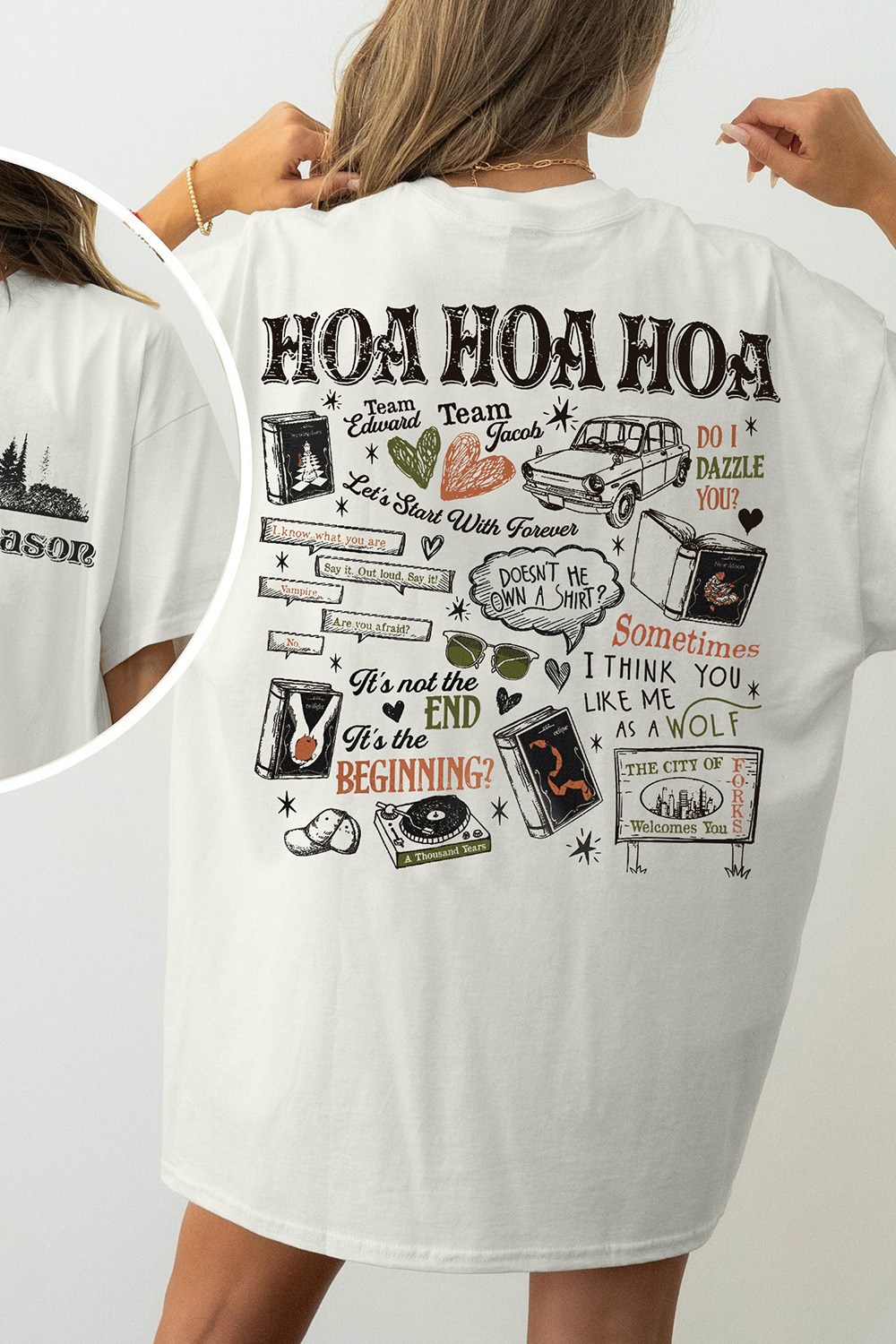 Twilight Hoa Hoa Hoa Season Tee For Women