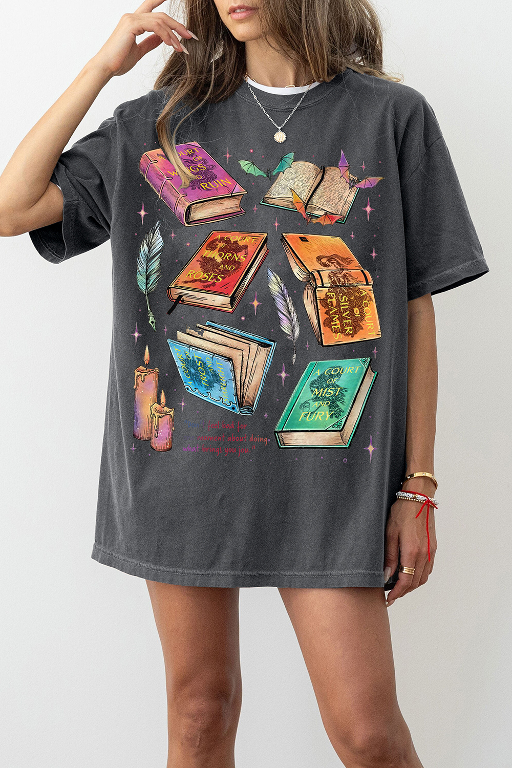 The Bat Boys Velaris Book Lover Tee For Women