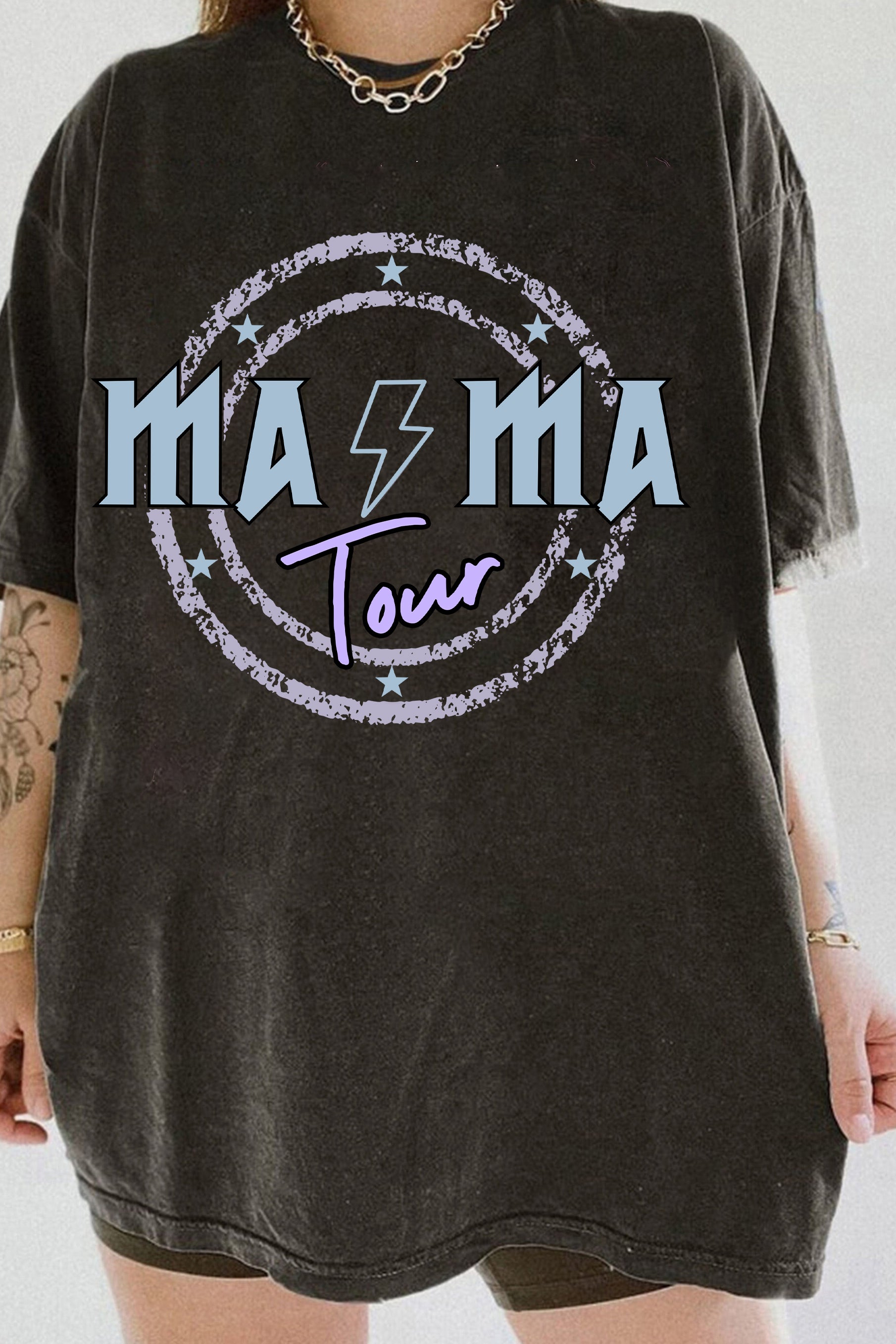 Mama Rock Tour Tee For Women
