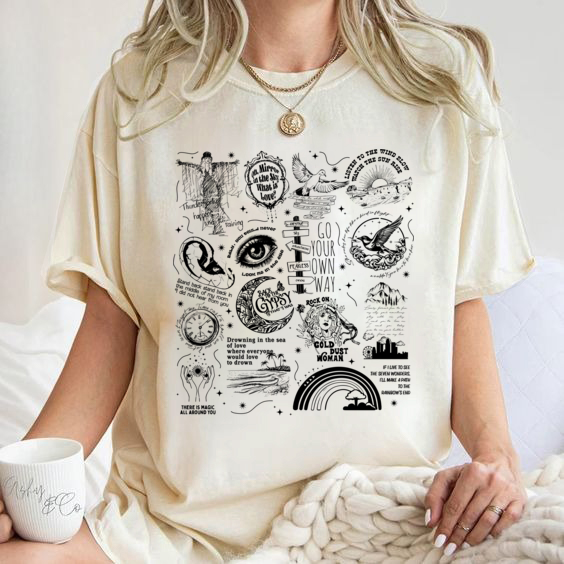 Stevie Nicks Tracklist Shirt For Women