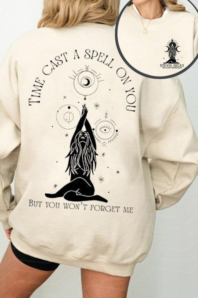 Stevie Nicks Silver Springs 2 Side Sweatshirt