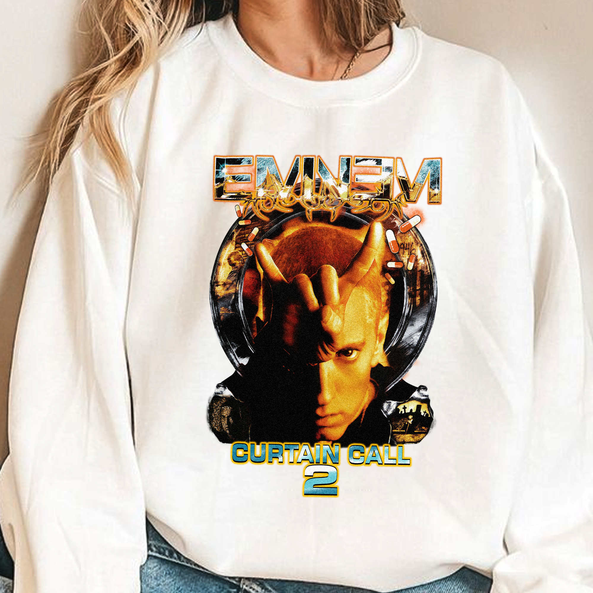 Eminem Curtain Call Vintage 2 ?C Shirt