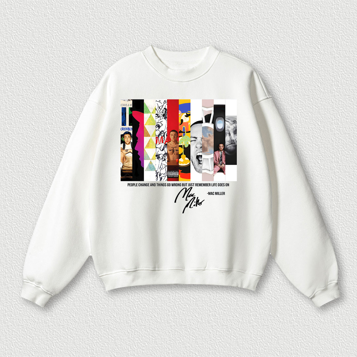 Mac Miller Album �C Sweatshirt
