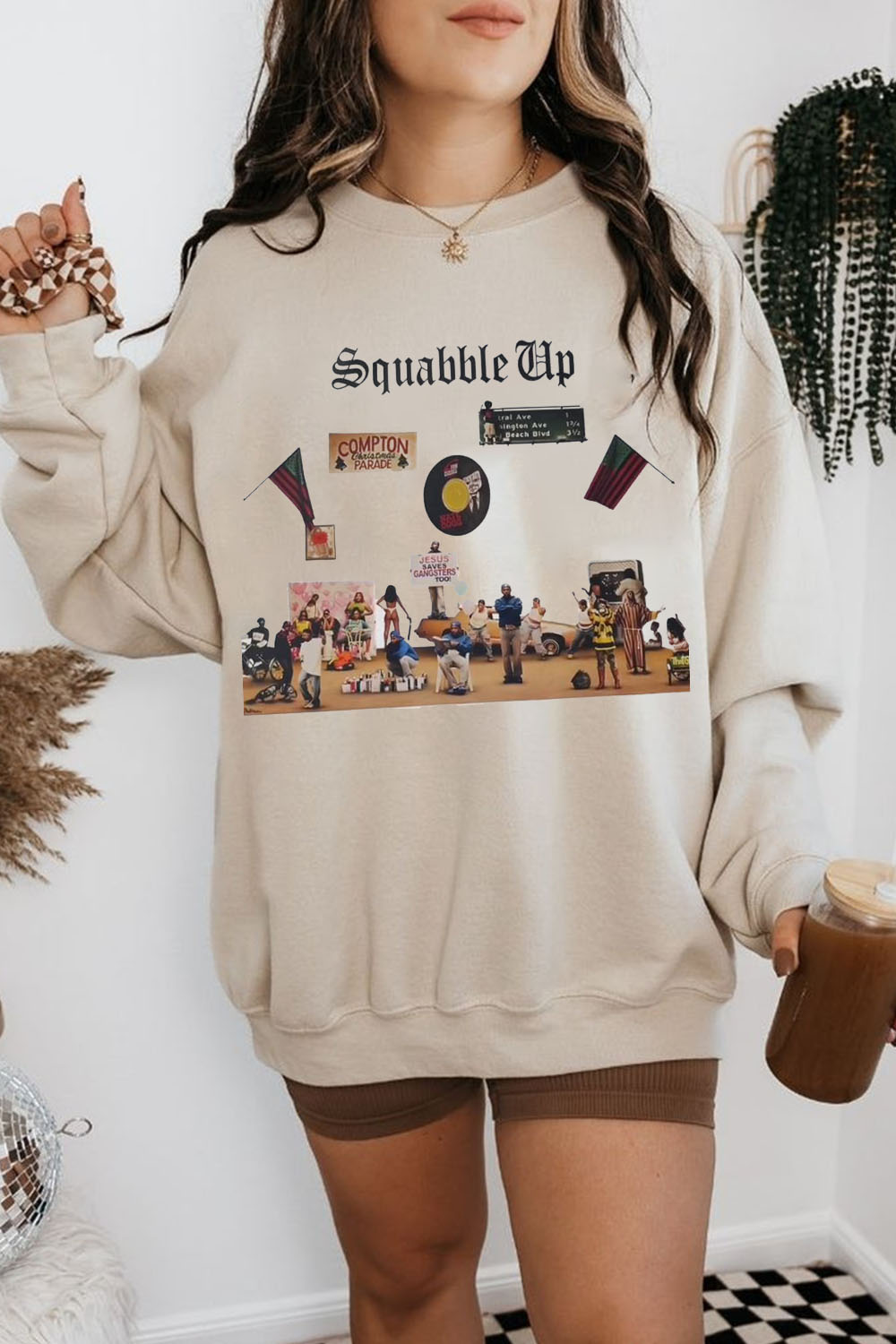 Kendrick casual round Sweatshirt For Women