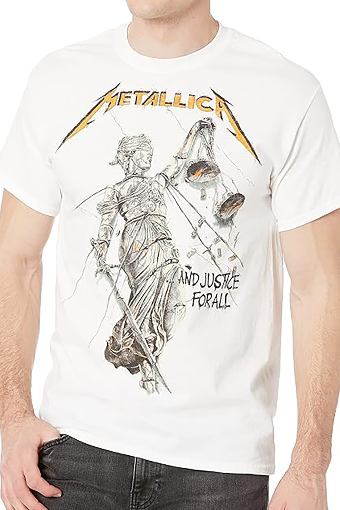 And Justice for All Album COVER T-Shirt