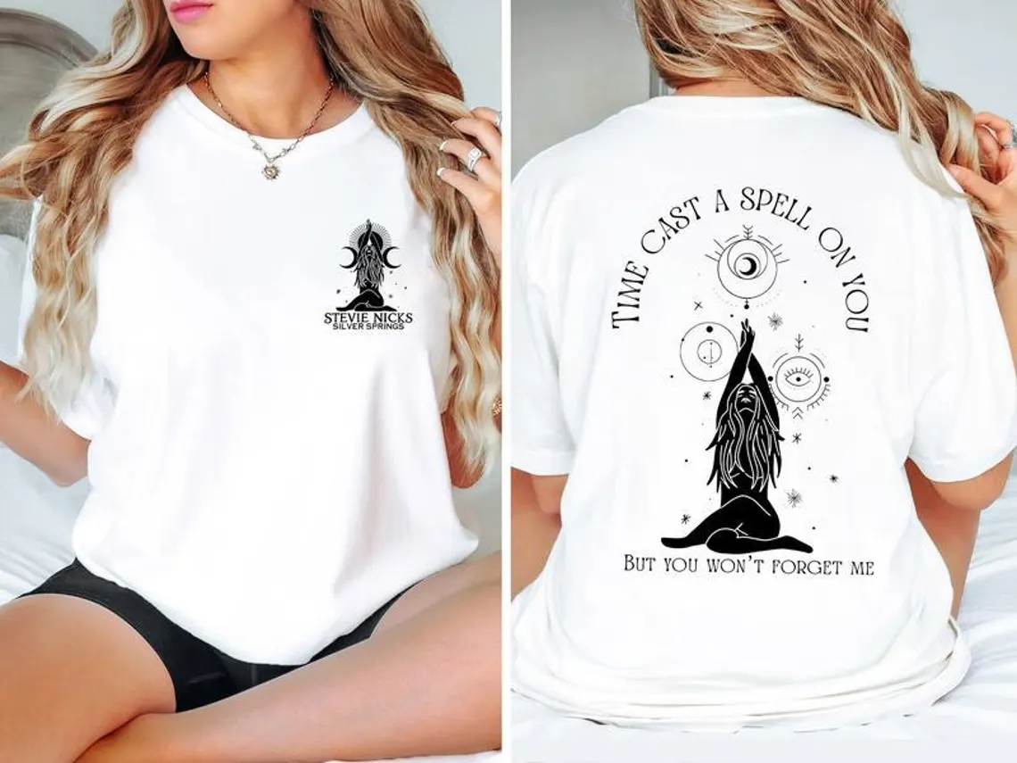 Stevie Nicks Silver Springs 2 Side Shirt