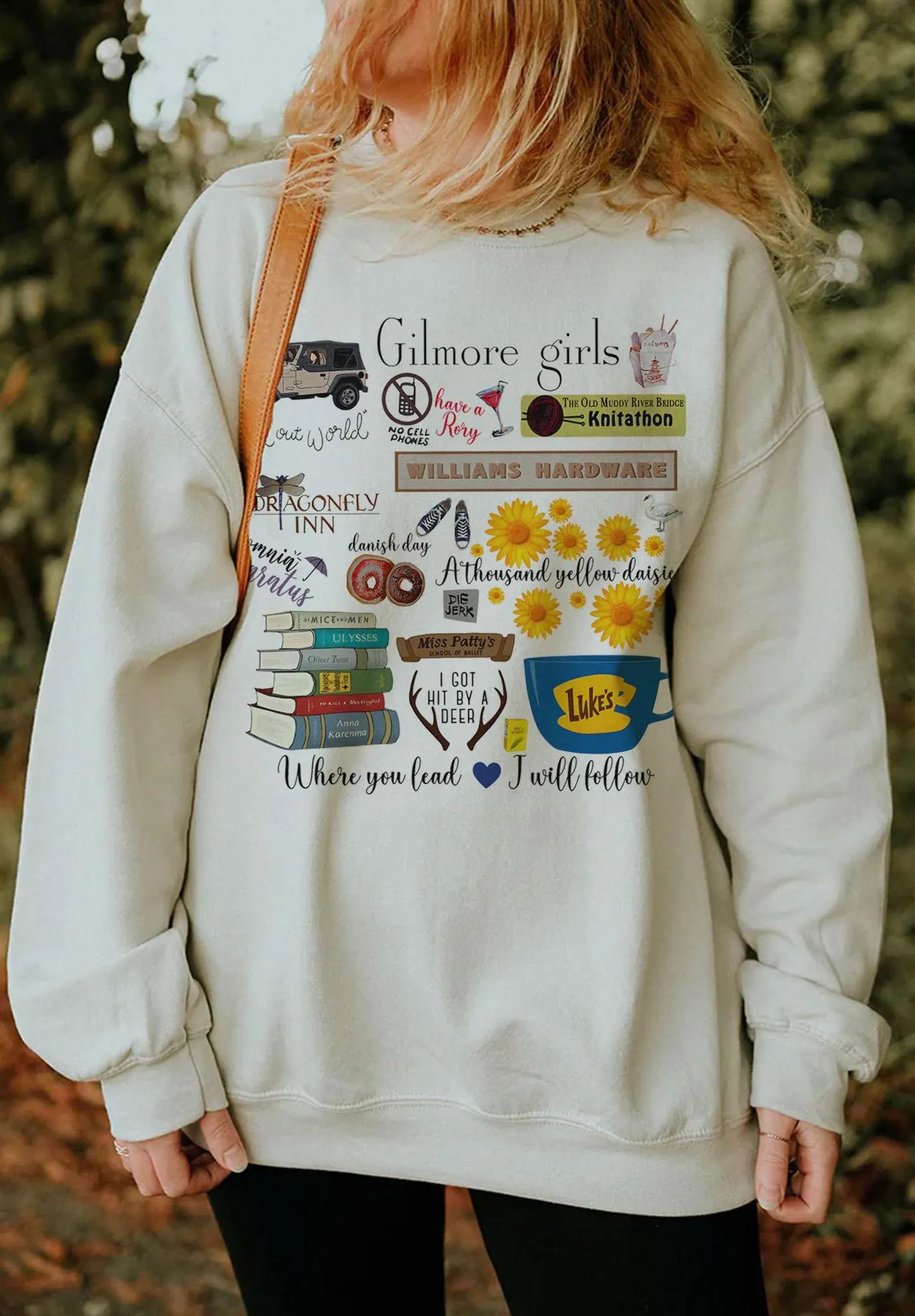 Stars Hollow  Gilmore Girls – Jeep version Sweatshirt For Women