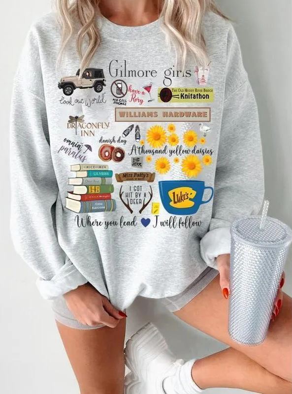 Stars Hollow  Gilmore Girls – Jeep version Sweatshirt For Women