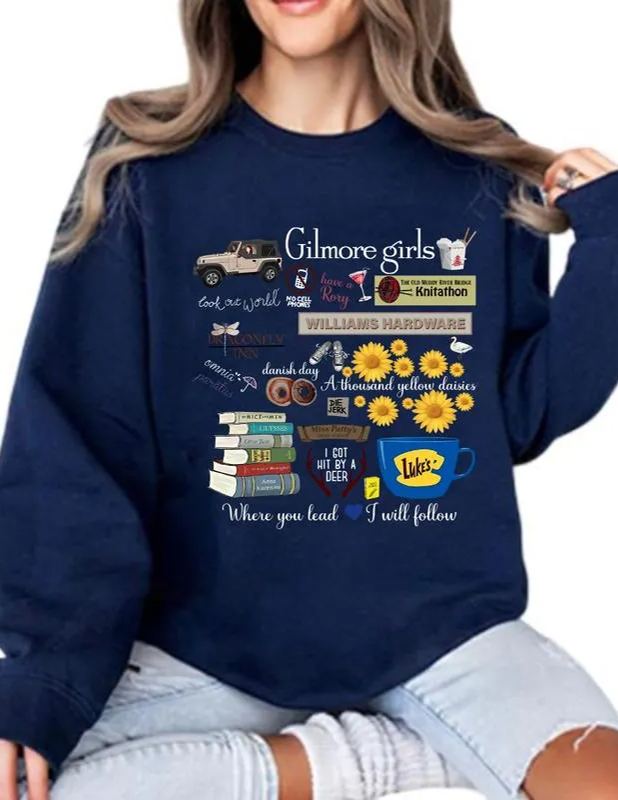 Stars Hollow  Gilmore Girls – Jeep version Sweatshirt For Women
