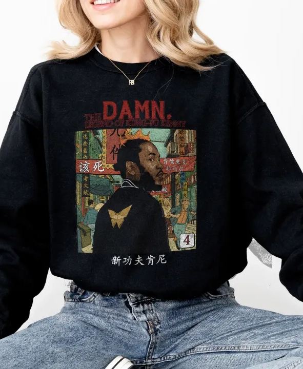 Kendrick Lamar Album Damn Vintage �C Sweatshirt
