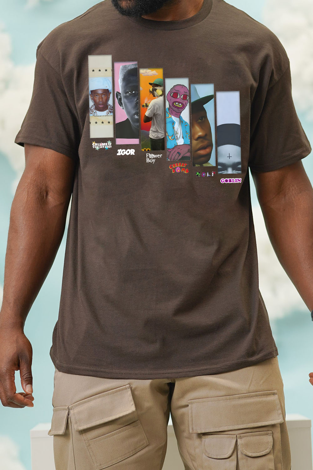 Tyler Merch �C Albums Version 9 Tshirts�C Men