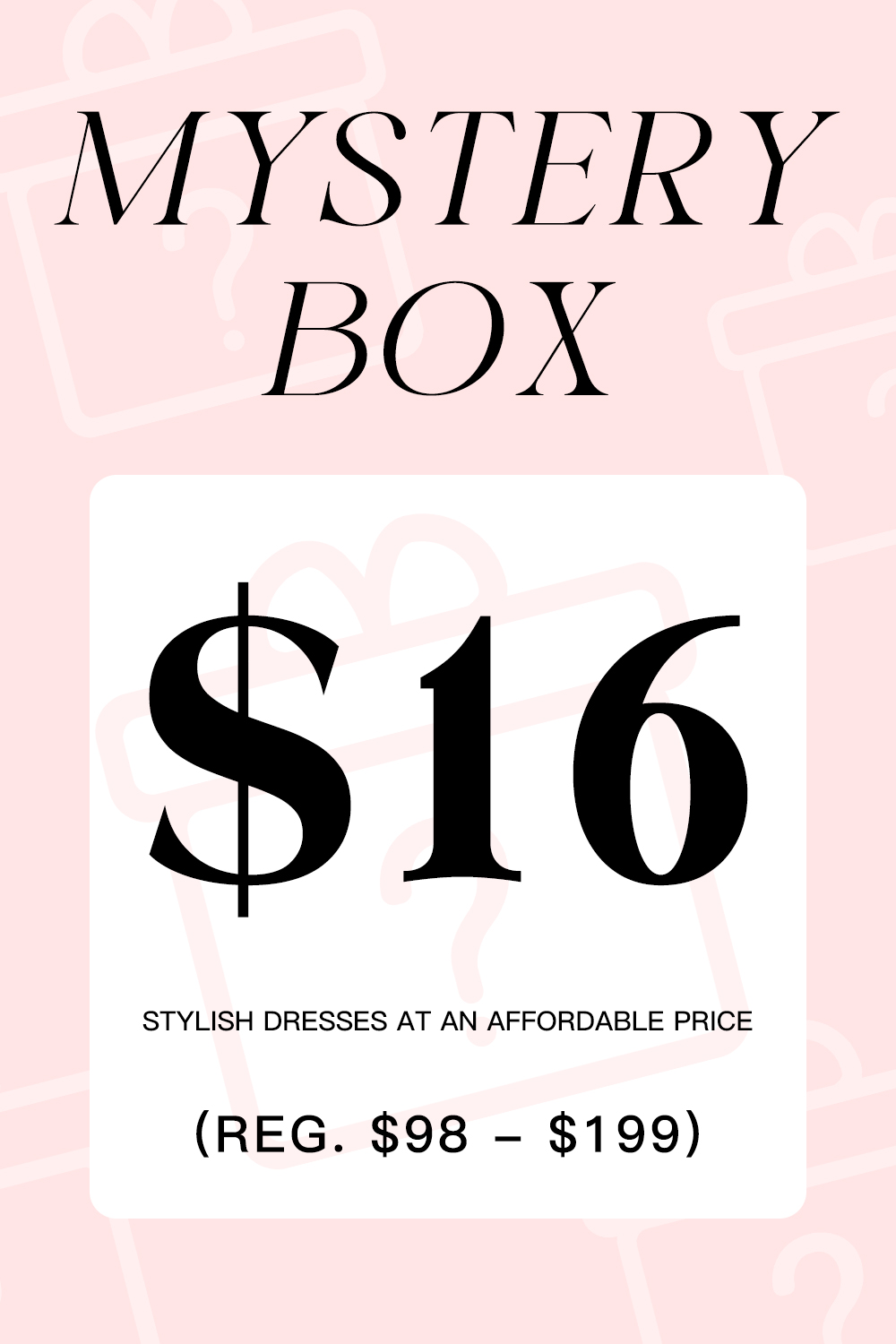 Mystery Dress - Final Sale