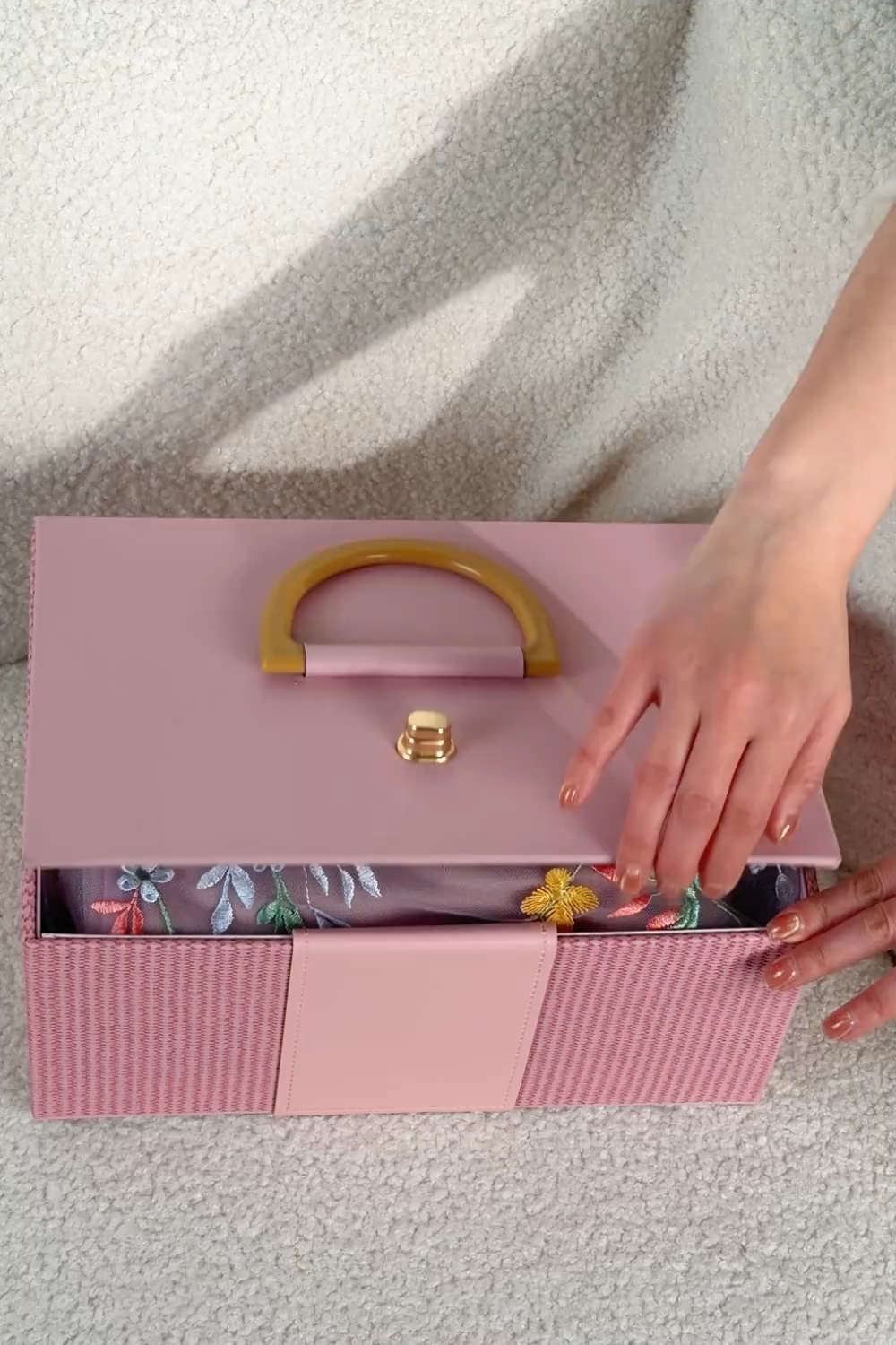 Floral Mauve Tulle Sheath Midi Wedding Guest Dress with Sleeves