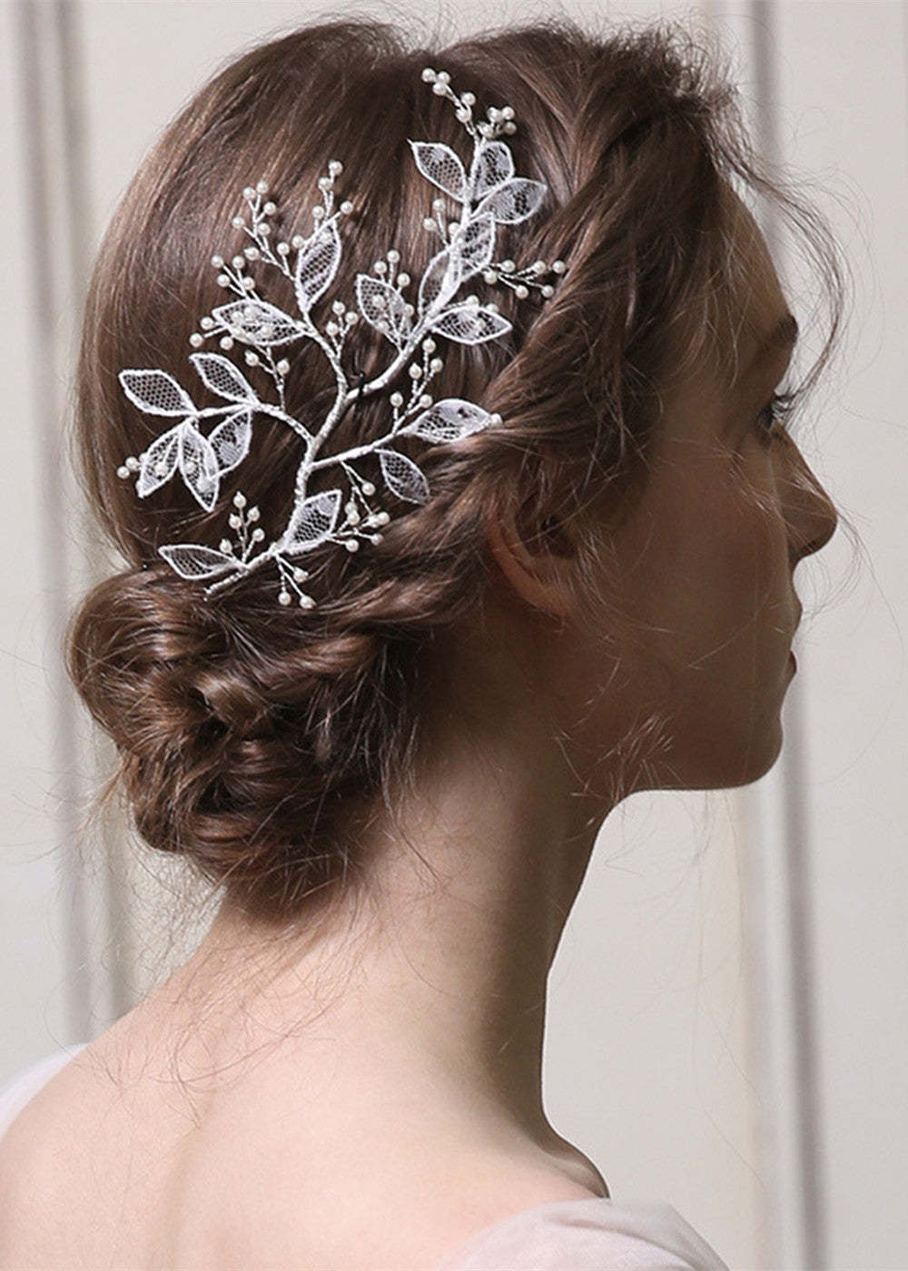 Elegant Lace Flower Hair Decoration