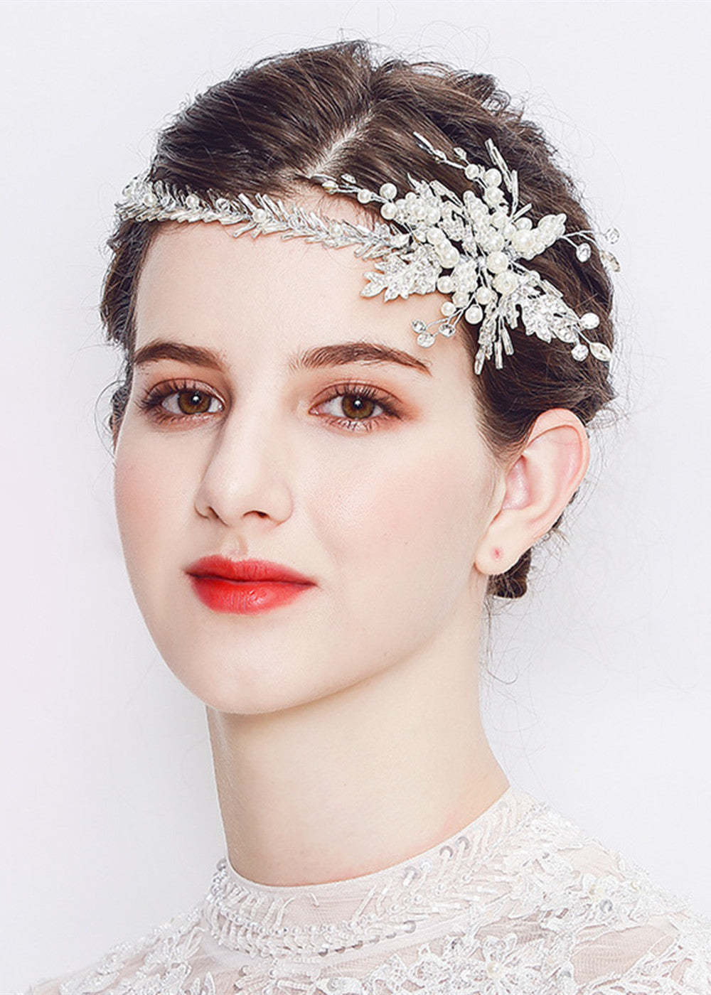 Alloy Ladies Headbands With Rhinestone