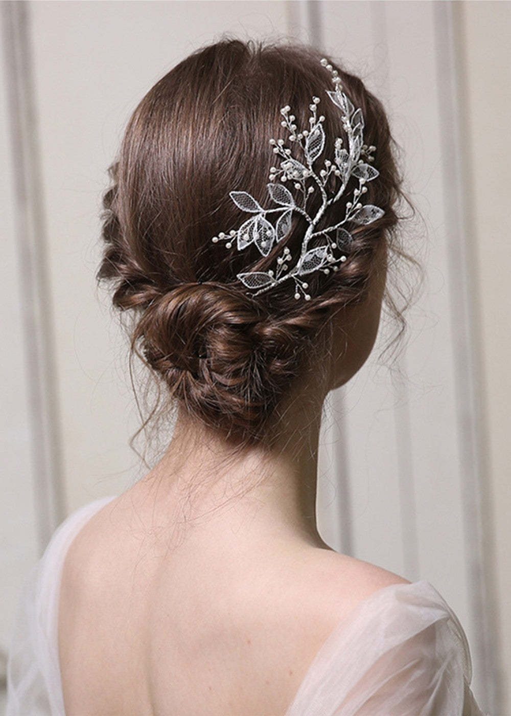 Elegant Lace Flower Hair Decoration