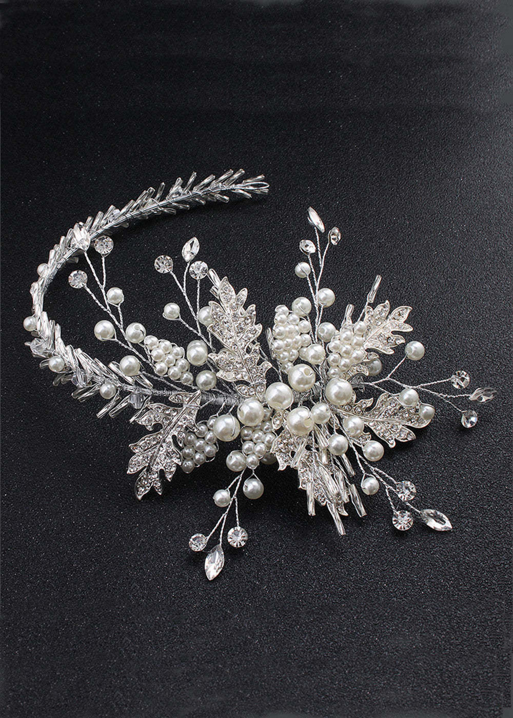 Alloy Ladies Headbands With Rhinestone