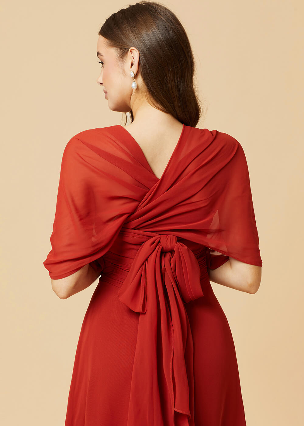 Multiway Floor Length Chiffon A-line Bridesmaid Dress