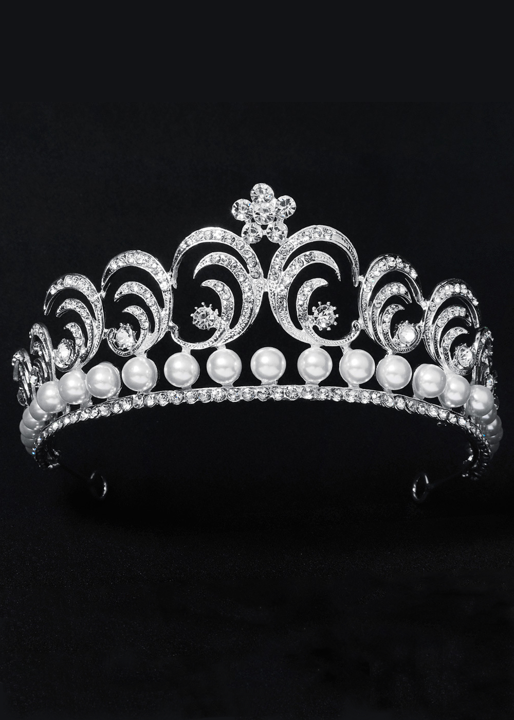 Pearl & Crystal Wedding Tiara