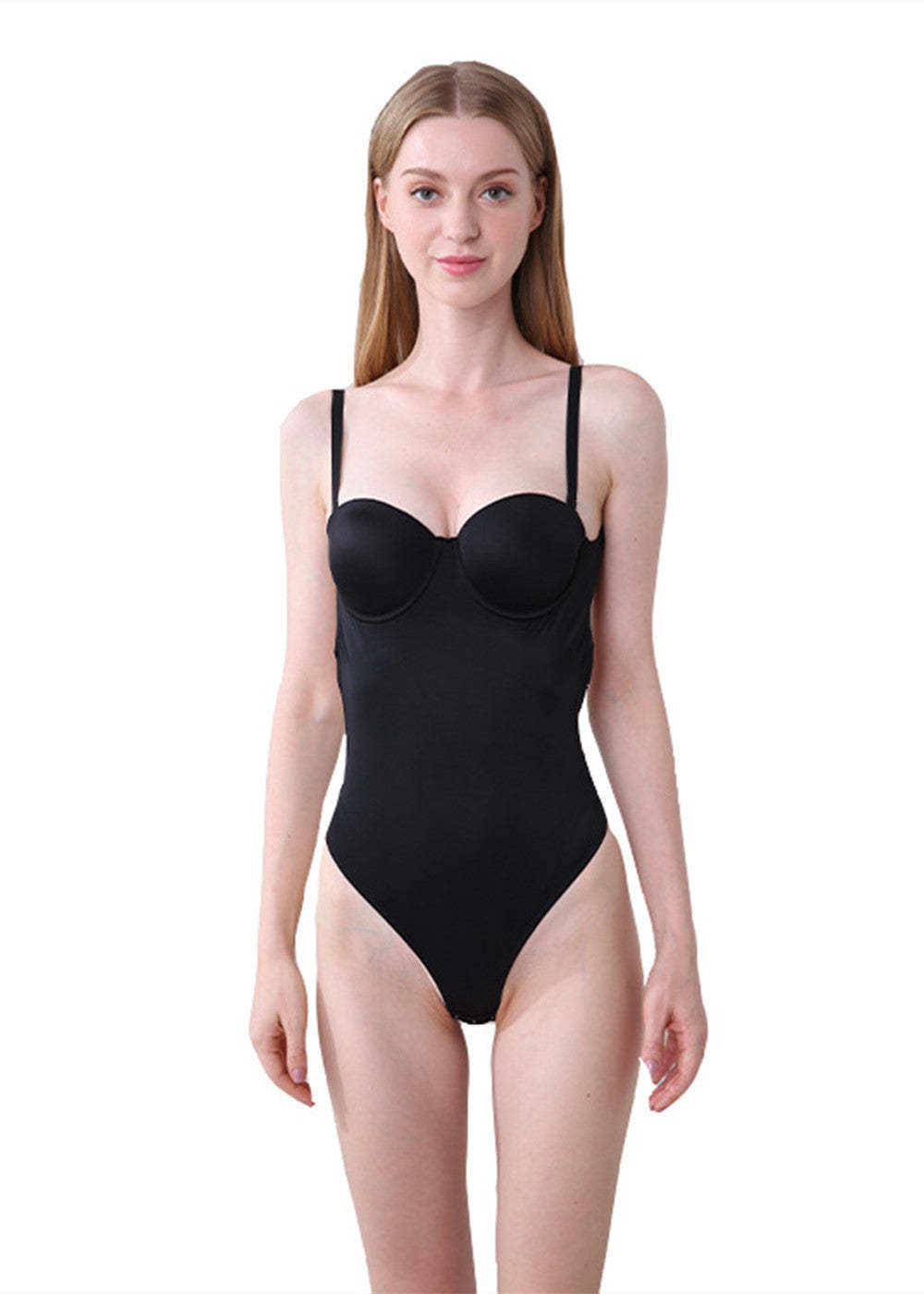 Shapewear Bodysuit for Women Backless Tummy Control Body Shaper