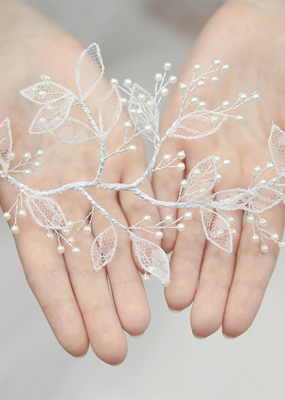 Elegant Lace Flower Hair Decoration