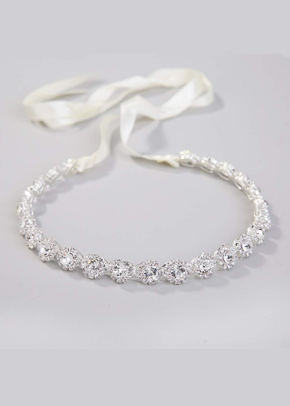 Alloy Ladies Headbands With Crystal