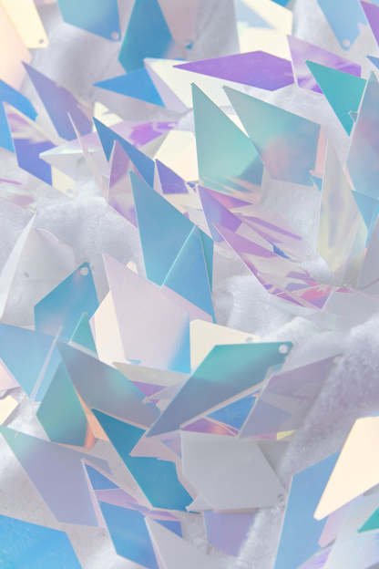 Sparkly Sequins White Shawl Lapel Men's Blazer