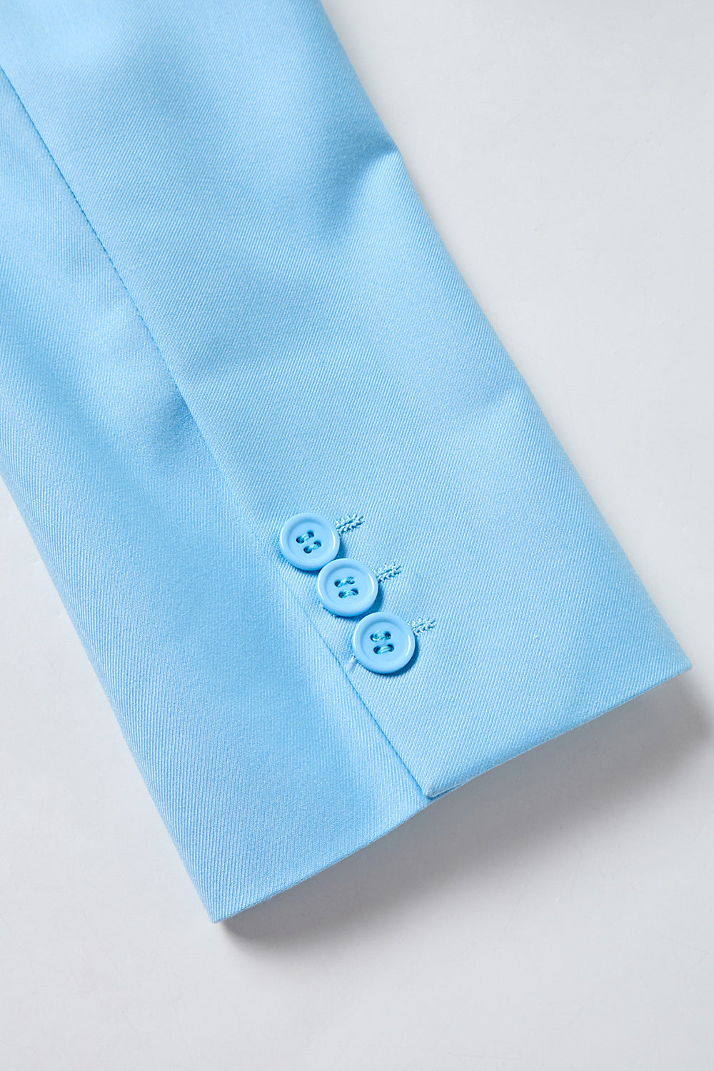 Blue 2 piece Women's Suits with Belt