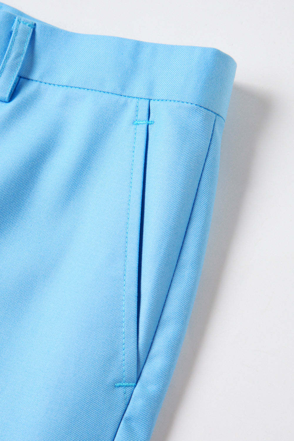 Blue 2 piece Women's Suits with Belt