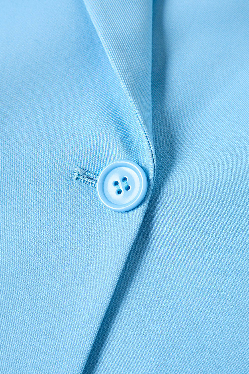 Blue 2 piece Women's Suits with Belt