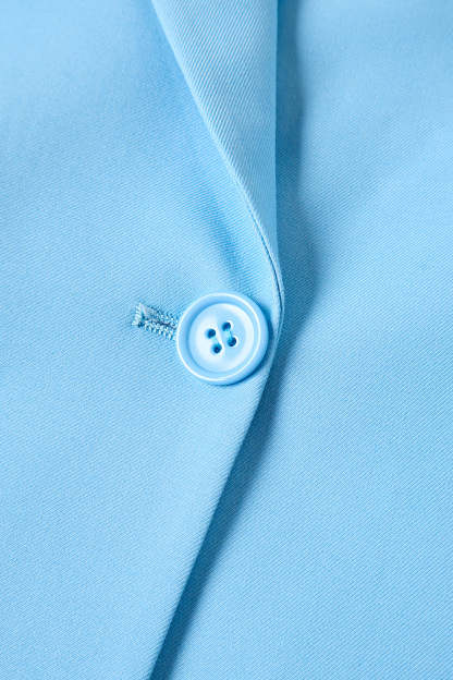 Blue 2 piece Women's Suits with Belt