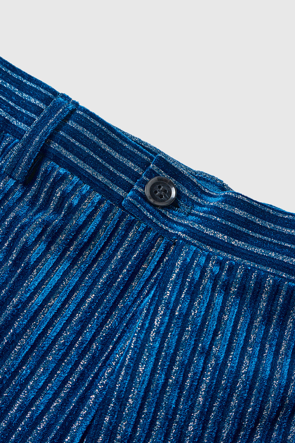 Ink Blue Notched Lapel Striped 2 Piece Women Prom Suits