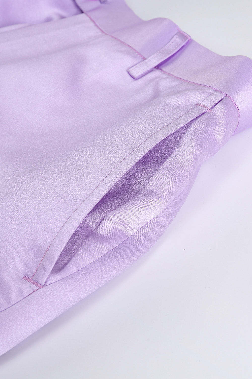 Purple Double Breasted Fitted 2 Piece Women's Suits