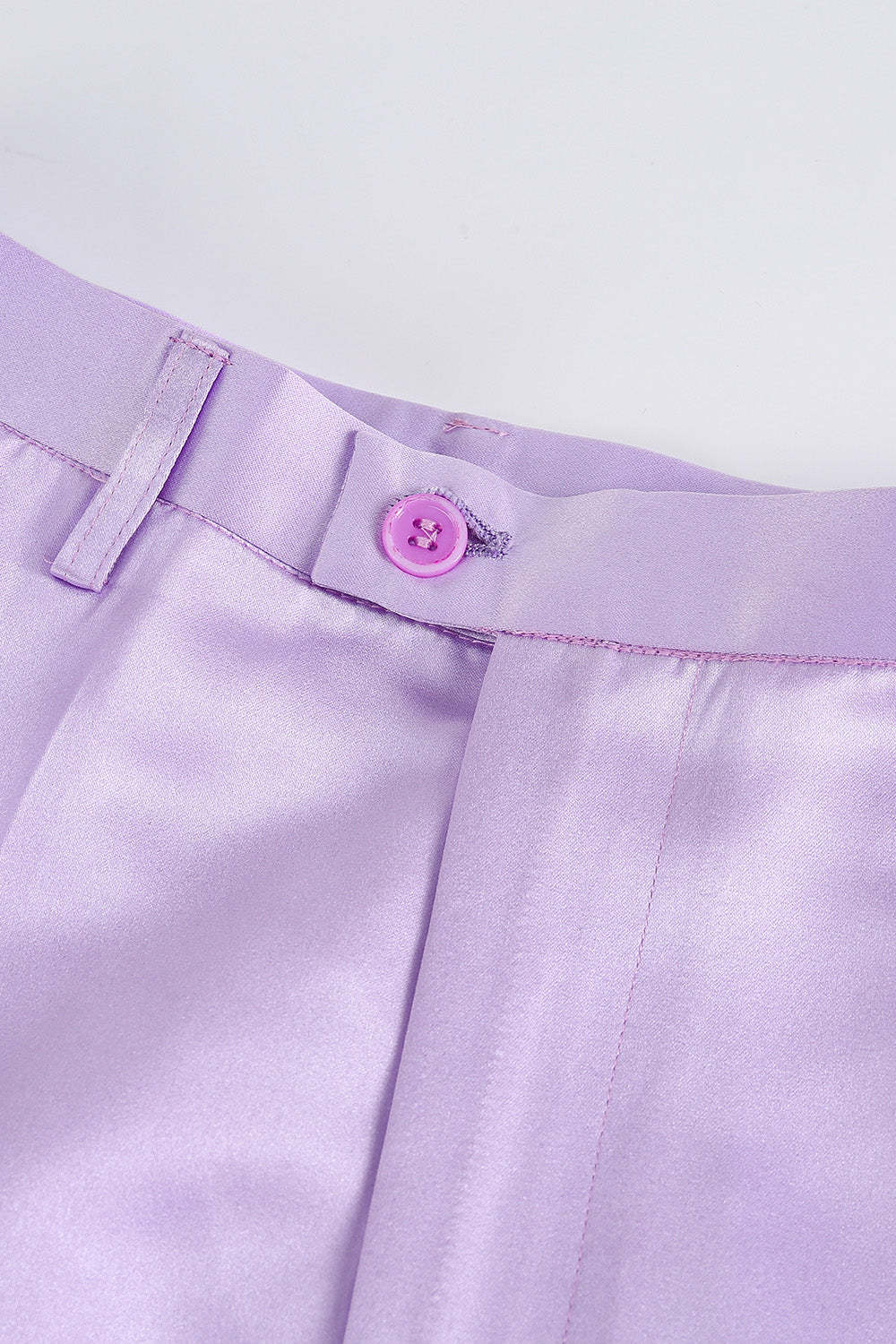 Purple Double Breasted Fitted 2 Piece Women's Suits