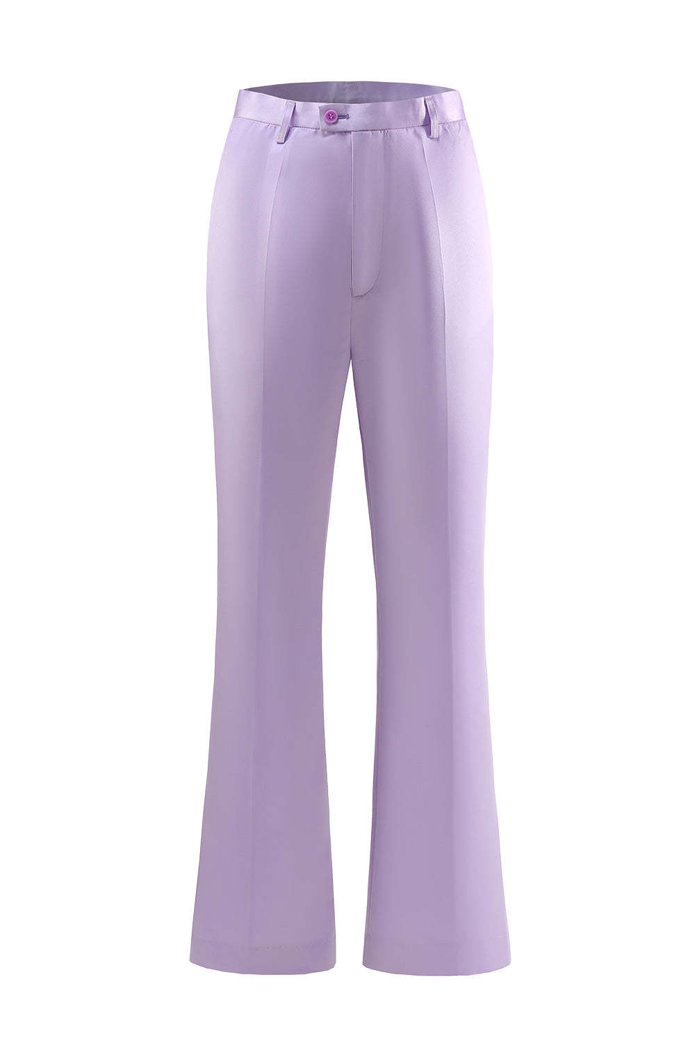 Purple Double Breasted Fitted 2 Piece Women's Suits