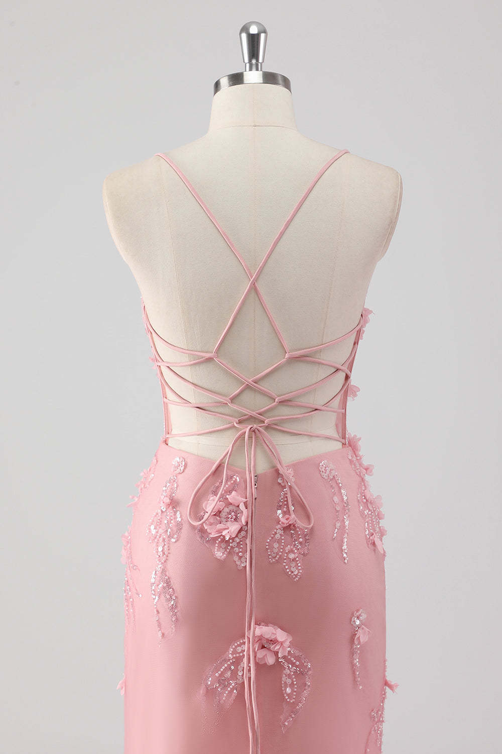 Blue Applique Mermaid Plus Size Tulle Prom Dress with Beading