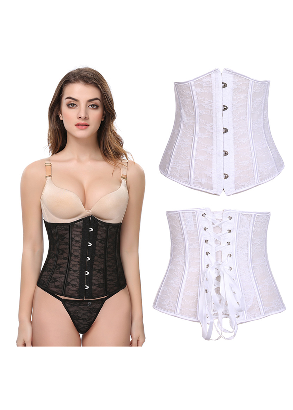 Multi-color Women's Shapewear Waist Nipper