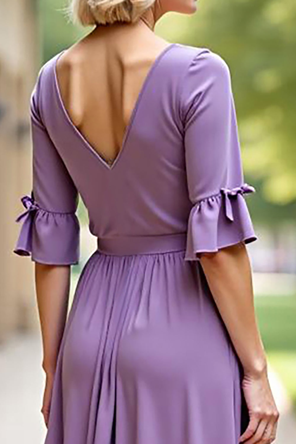 Tahiti Long Chiffon A Line Mother of the Bride Dress
