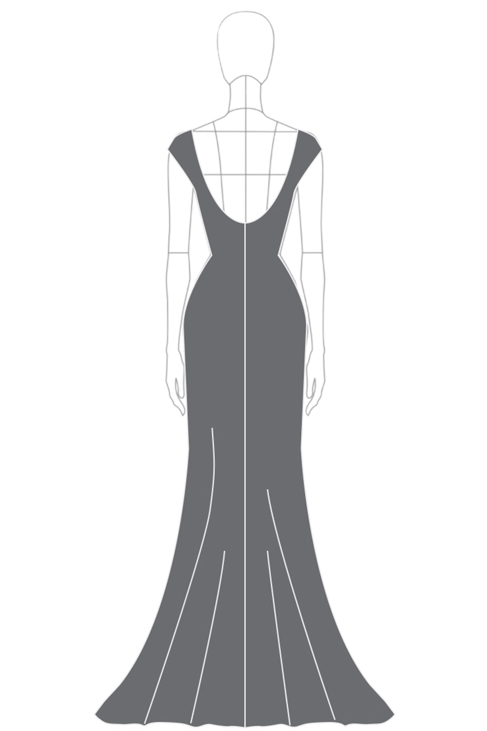 Dark Grey V Neck Sheath Applique Long Formal Dress