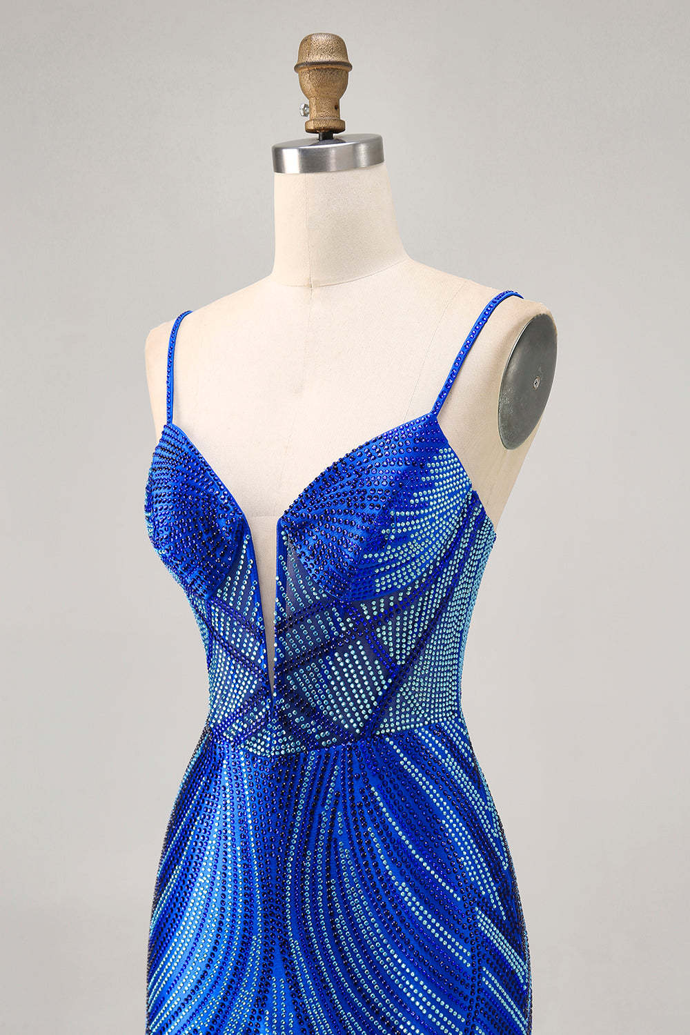 Sparkly Black Tight Backless Short Beaded Homecoming Dress